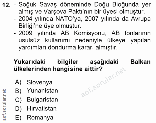 Soru 12