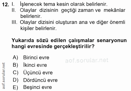 Soru 12