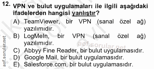 Soru 12