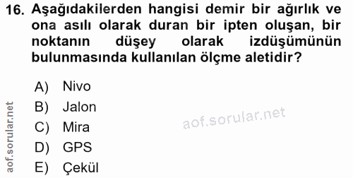 Soru 16