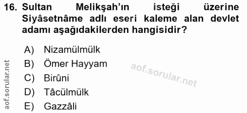 Soru 16