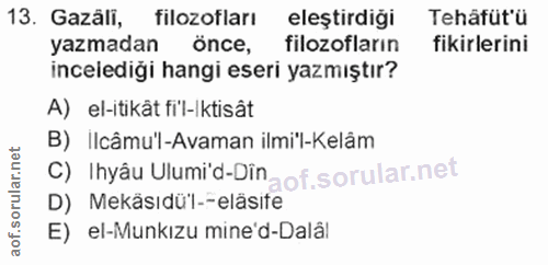 Soru 13