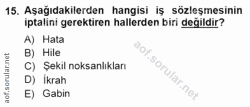 Soru 15