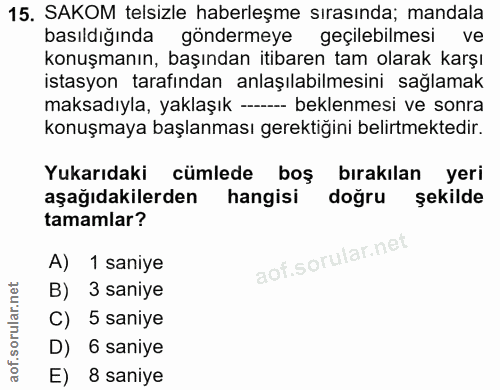 Soru 15