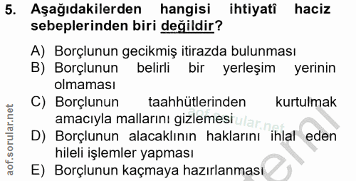 Soru 5