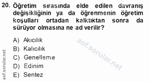 Soru 20