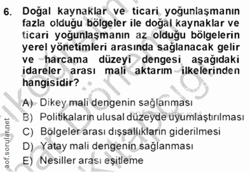 Soru 6