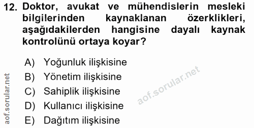 Soru 12