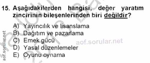 Soru 15