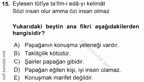Soru 15