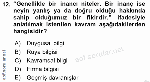 Soru 12