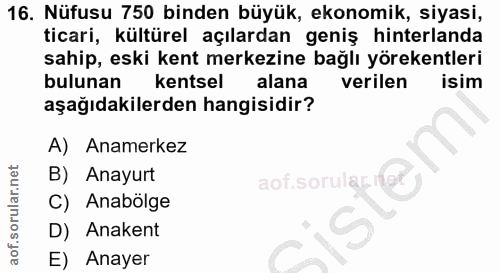Soru 16