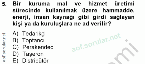 Soru 5
