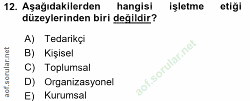 Soru 12