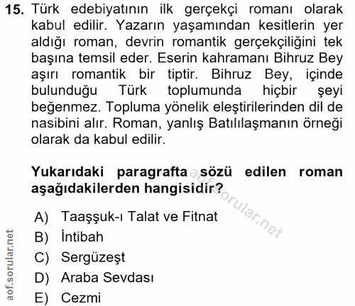 Soru 15