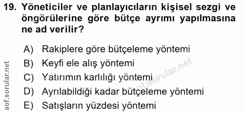 Soru 19