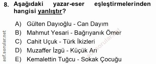 Soru 8