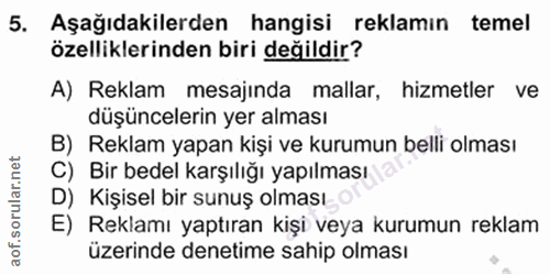 Soru 5