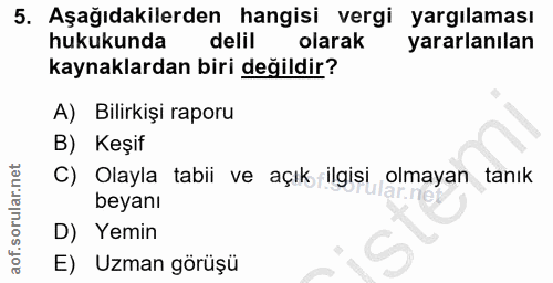 Soru 5