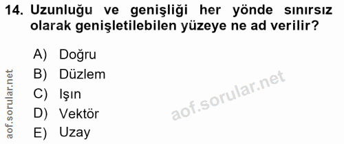 Soru 14