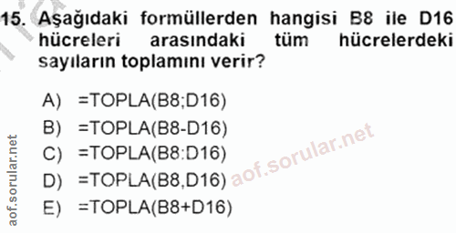 Soru 15