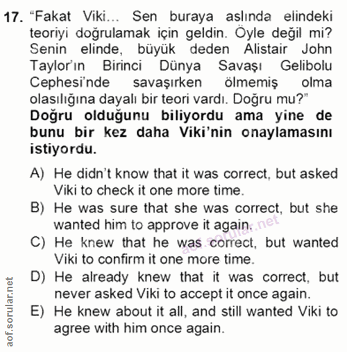 Soru 17
