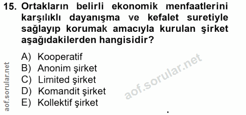 Soru 15