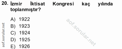 Soru 20