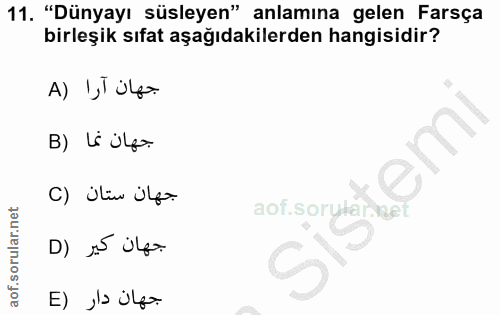 Soru 11