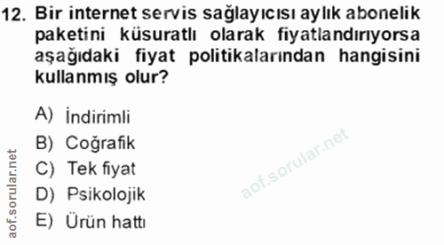 Soru 12