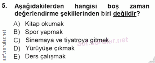 Soru 5