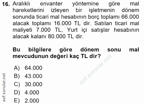 Soru 16