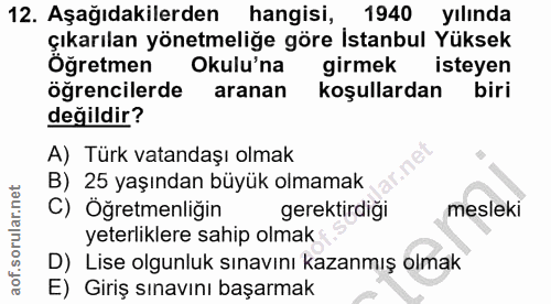 Soru 12