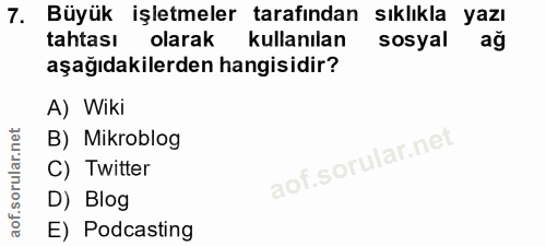 Soru 7