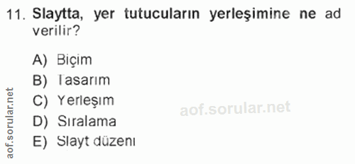 Soru 11