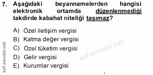 Soru 7