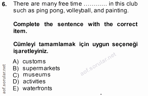 Soru 6
