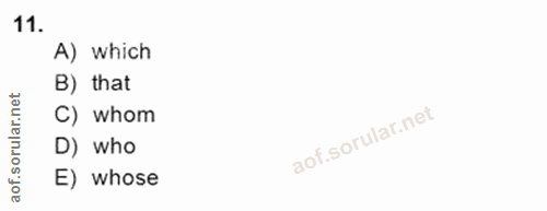 Soru 11