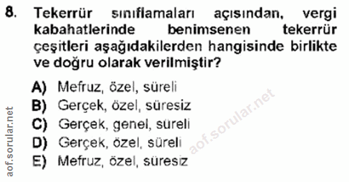 Soru 8