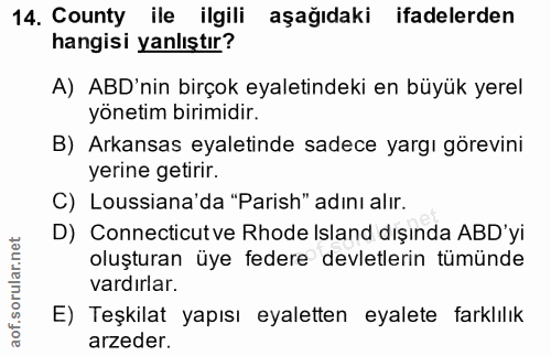 Soru 14