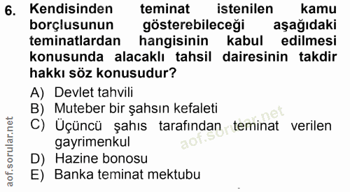 Soru 6