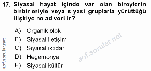 Soru 17