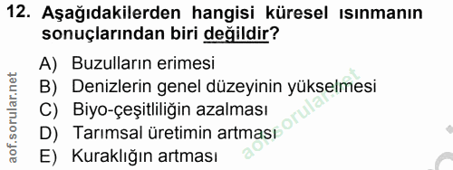 Soru 12