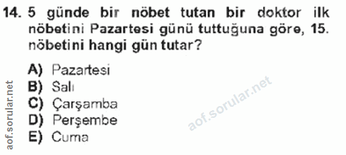 Soru 14