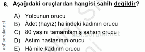 Soru 8