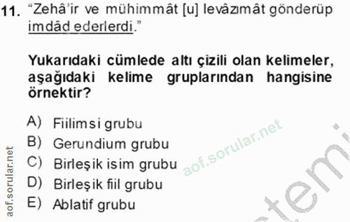 Soru 11