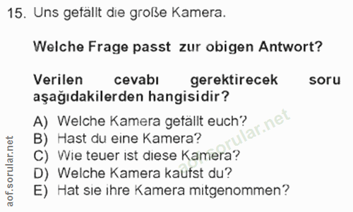 Soru 15