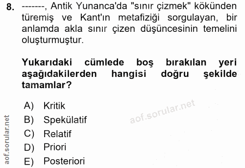 Soru 8