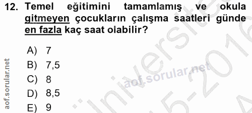Soru 12