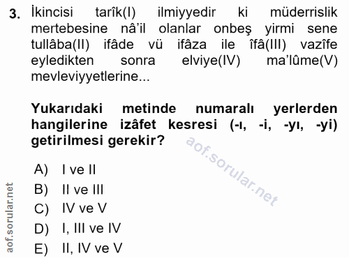 Soru 3